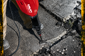 Hilti stemalica za rusenje betona Rentiranje gradjevinske opreme Vrsac