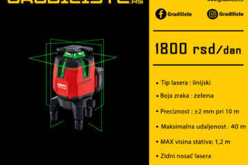 hilti pm 40 mg profesionalni gradjevinski laser