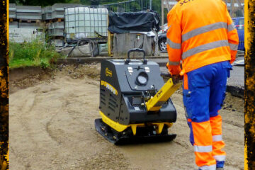 Izdavanje vibro ploce 580 kg – Bomag BPR 70 70 D