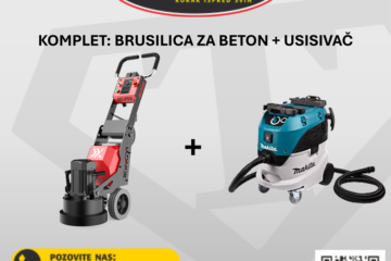 Komplet za beton podna