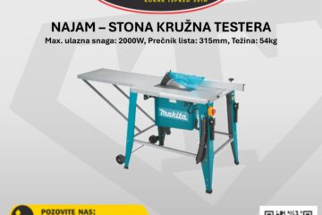 Makita stona testera
