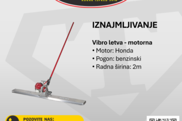Oglasnik Vibro letva