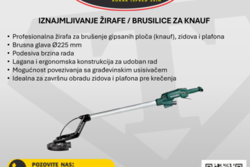 Oglasnik Zirafa za knauf